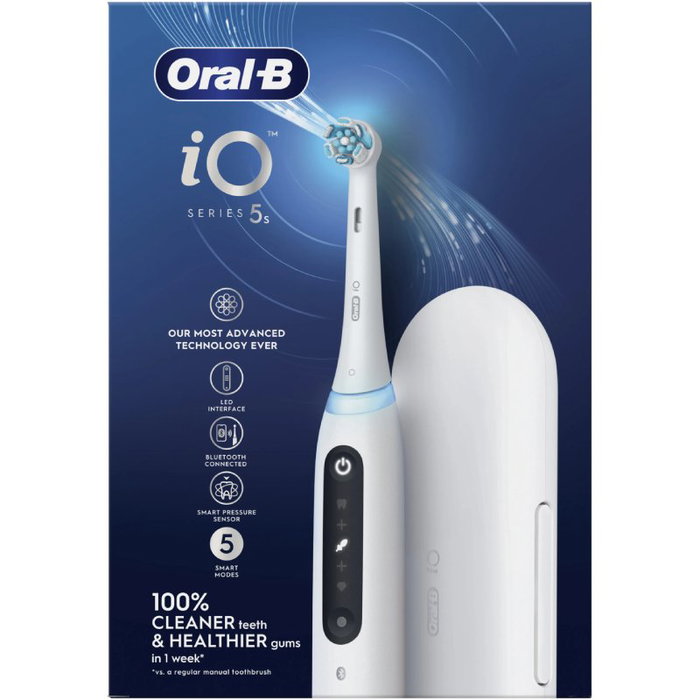 Oral-B iO Serie 5S Cepillo Eléctrico Blanco Oral-B iO Serie 5S Cepillo Eléctrico Blanco